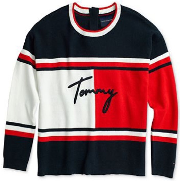 NWT TOMMY HILFIGER SWEATER - Picture 1 of 5